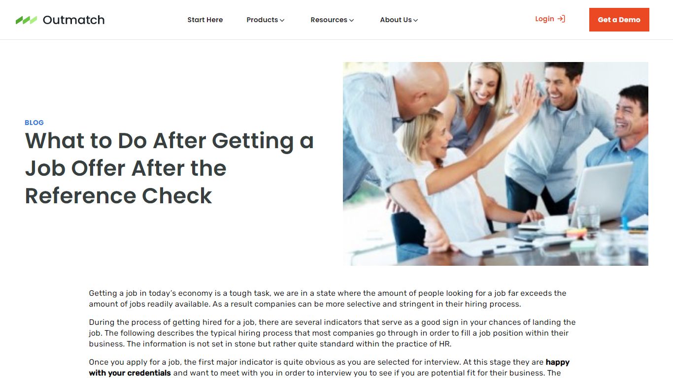 What to Do After Getting a Job Offer After the Reference Check